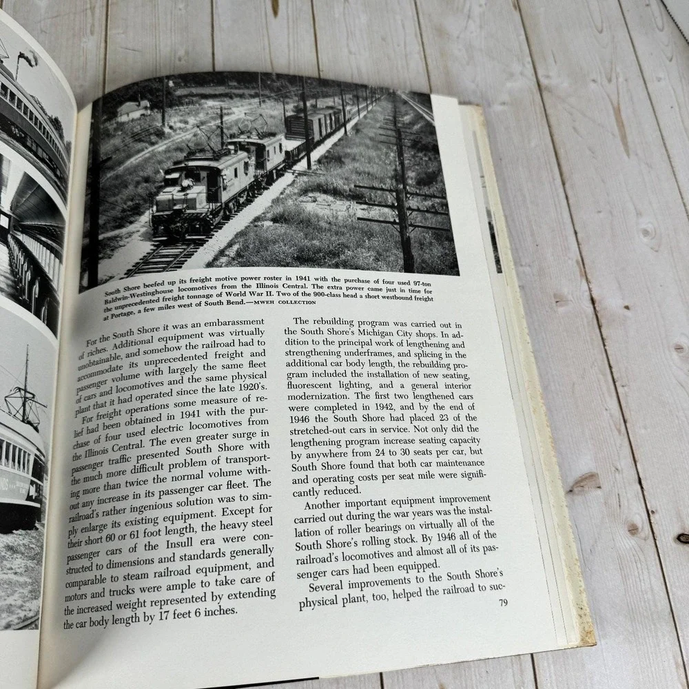 South Shore The Last Interurban Middleton 1970 1st Printing Golden West Books